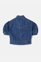 Top Midriff Denim - Rinse