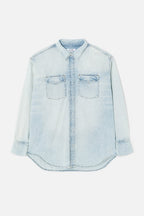 Chemise Oversized Denim - Sunfaded Blue
