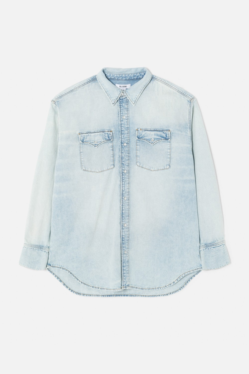 Chemise Oversized Denim - Sunfaded Blue