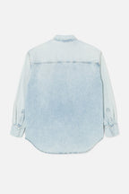 Chemise Oversized Denim - Sunfaded Blue