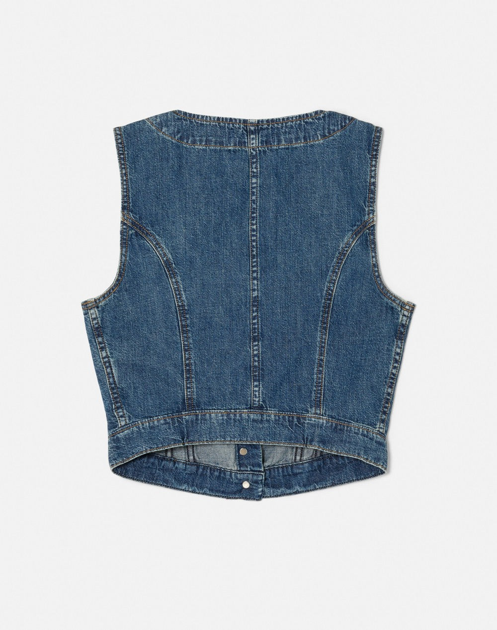 Chemise Trucker - Whiskey Indigo