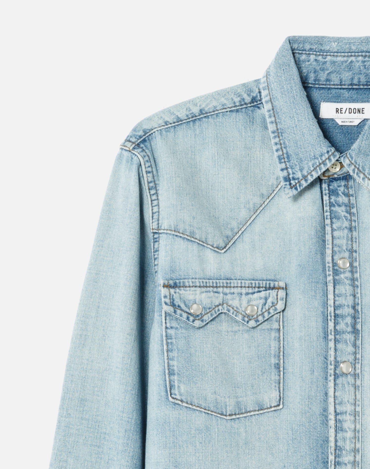 Chemise 50S Sawtooth Western - Heritage Light