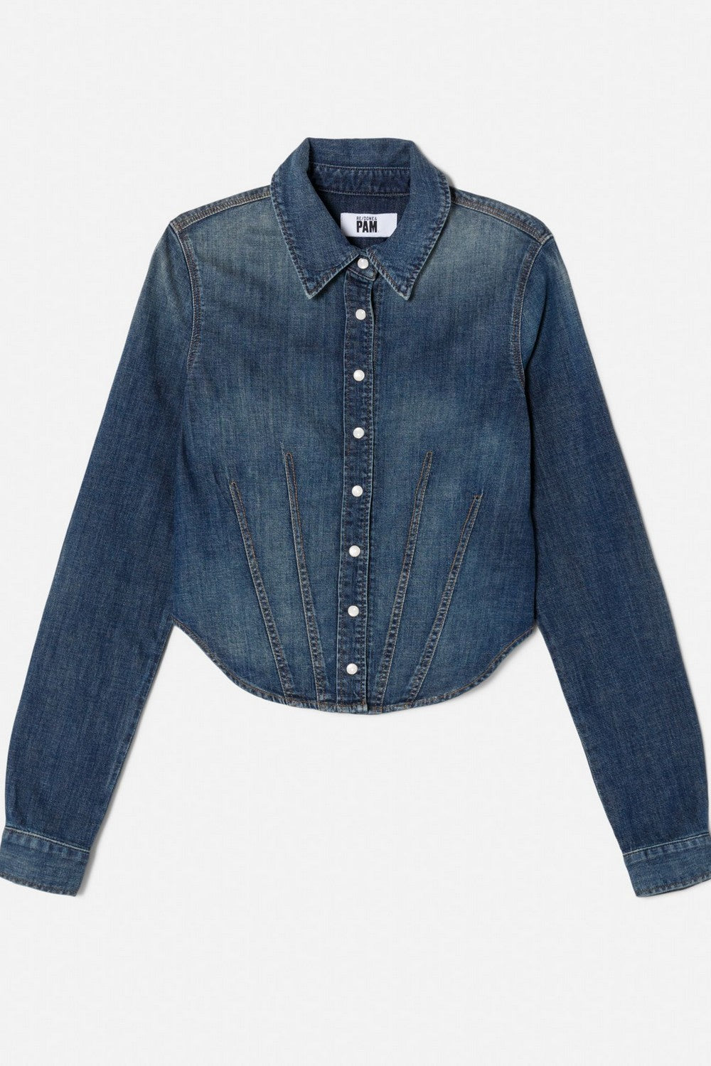 Chemise Fitted Denim - Vista Bay