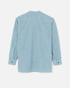 Chemise 90S Beach - Washed Bleu