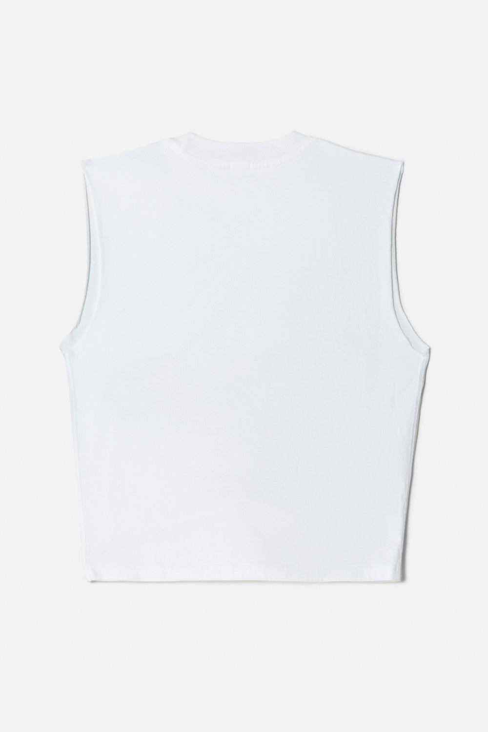 Pull Baby Muscle Tank Motocross - Optic White
