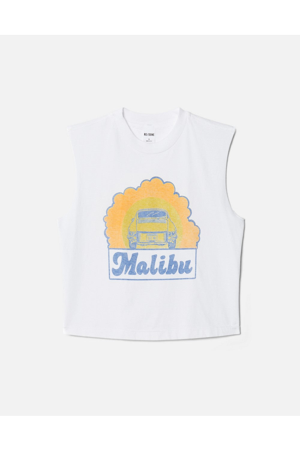 Pull Baby Muscle Tank Malibu - Optic White