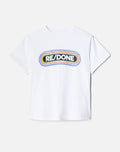 T-Shirt Classic Redone Rainbow - Optic White