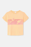 T-Shirt Classic Spaced Out - Apricot
