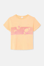 T-Shirt Classic Spaced Out - Apricot