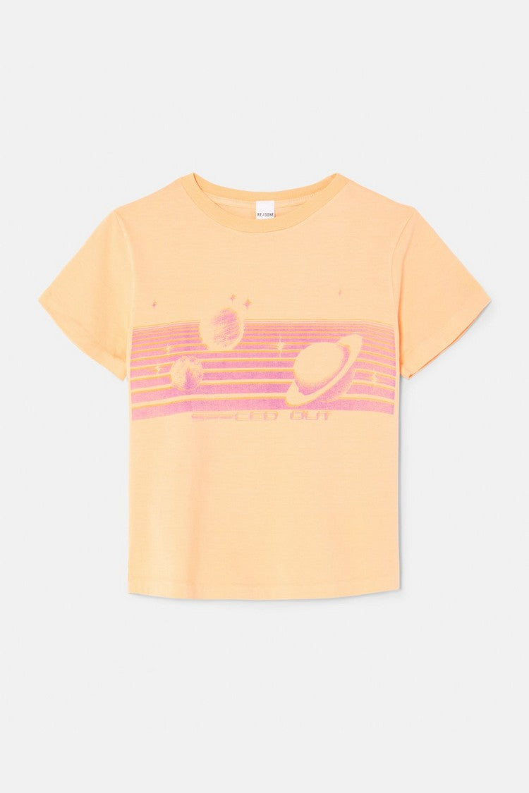T-Shirt Classic Spaced Out - Apricot