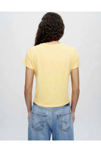 T-Shirt Classic Beach Please - Yellow