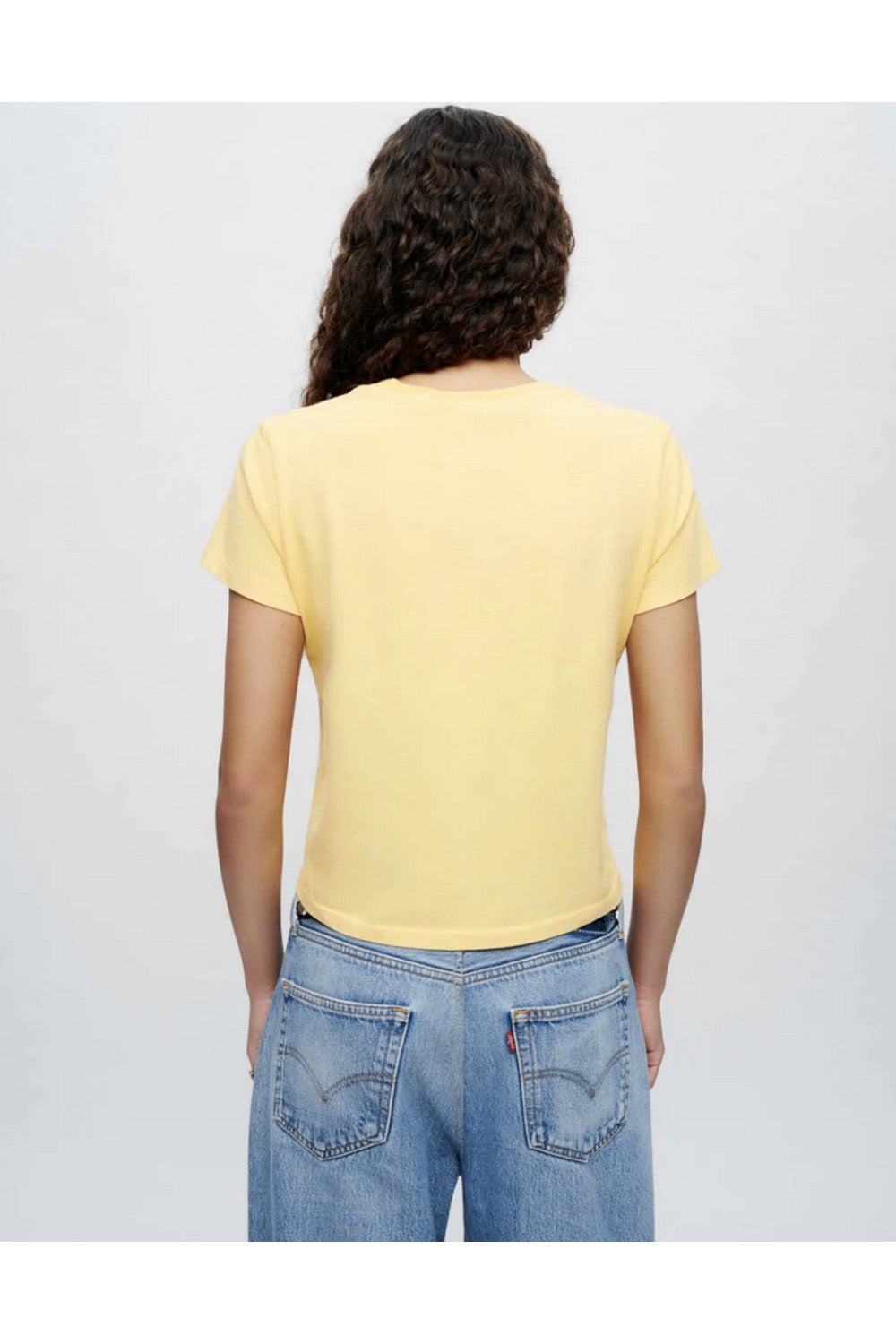 T-Shirt Classic Beach Please - Yellow