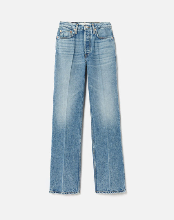 Jean 70S Bootcut - Med Fade With Crease