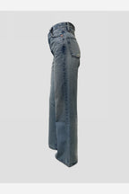 Jean *70S Hr Wide Leg - Opal Indigo