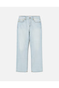 Jean Easy Straight Crop - Acqua