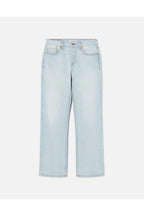 Jean Easy Straight Crop - Acqua