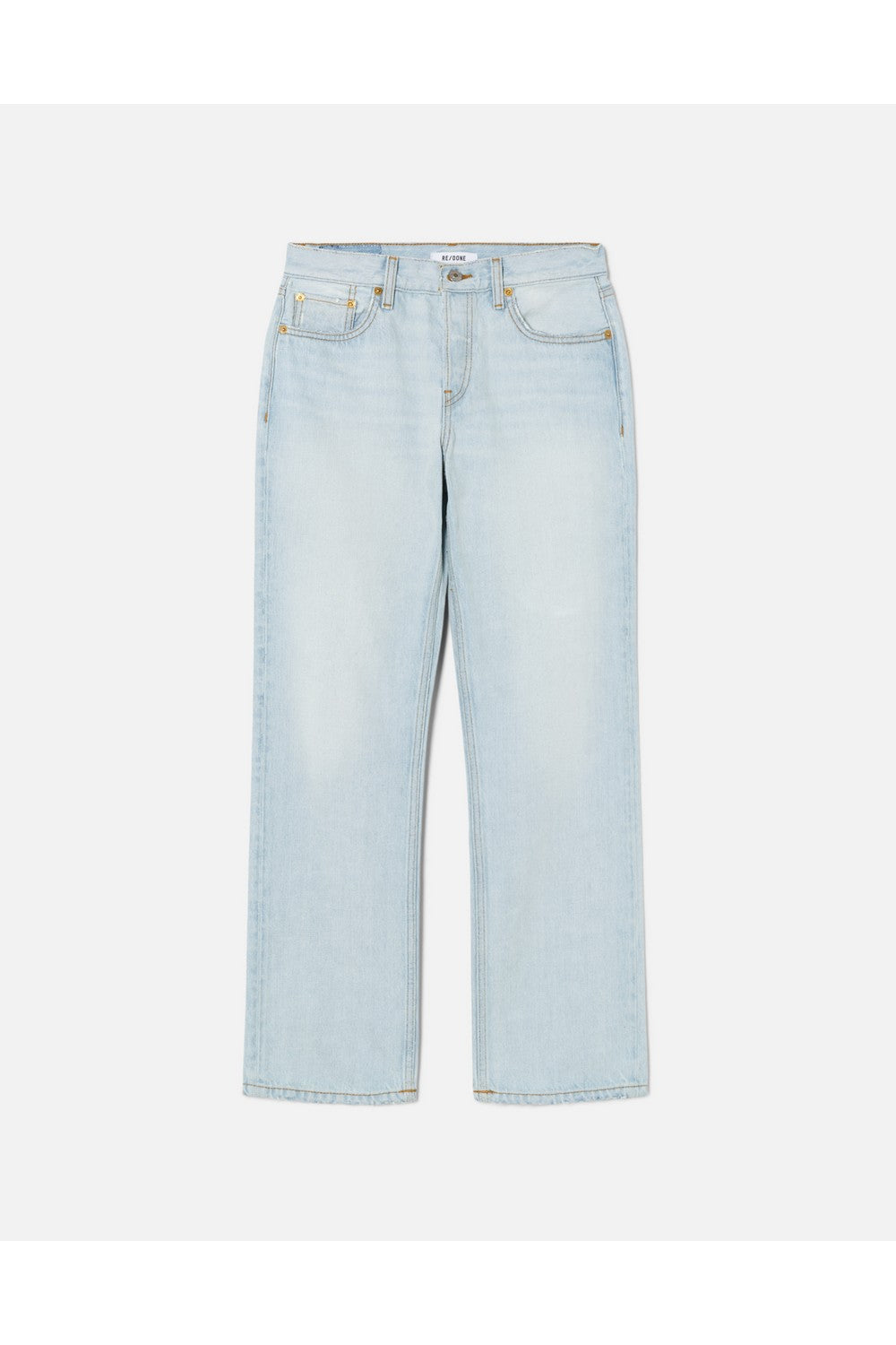 Jean Easy Straight Crop - Acqua