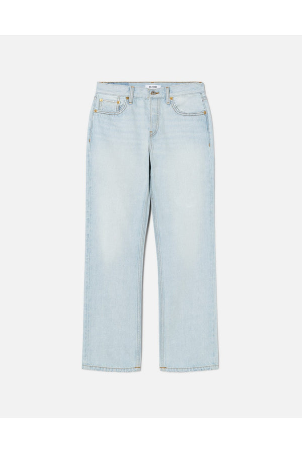 Jean Easy Straight Crop - Acqua