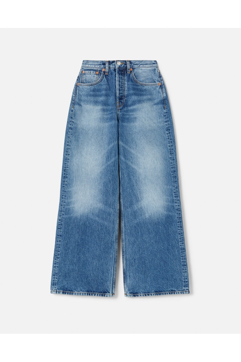 Jean High Rise Wide Leg Crop - Speedway
