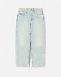 Jean Loose Crop - Ranch Water