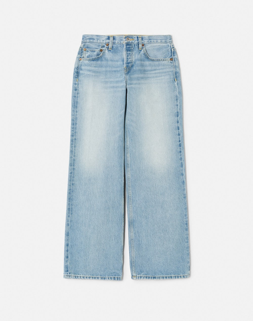 Jean Mid Rise Wide Leg - Mojave