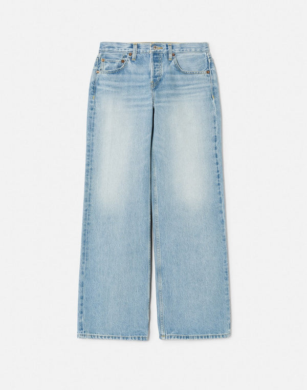 Jean Mid Rise Wide Leg - Mojave
