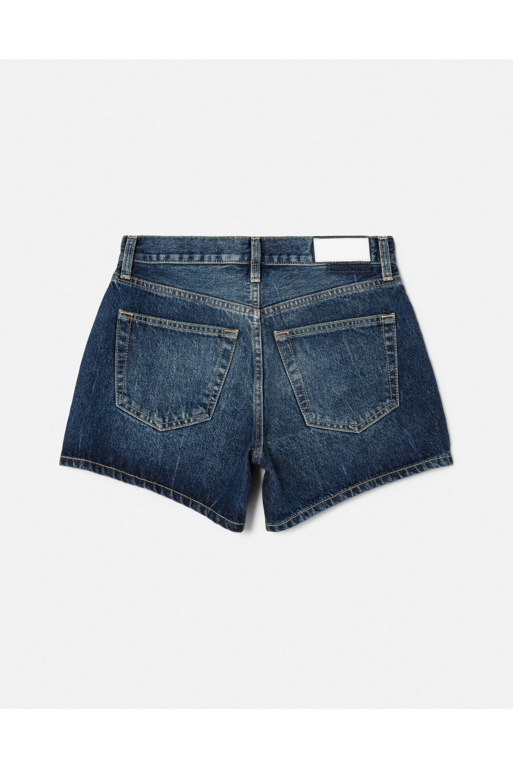 Short Mid Rise Boy - Whiskey Indigo