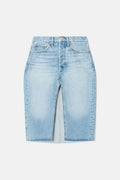 Jupe Midi Denim - Opal Indigo