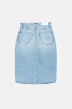 Jupe Midi Denim - Opal Indigo