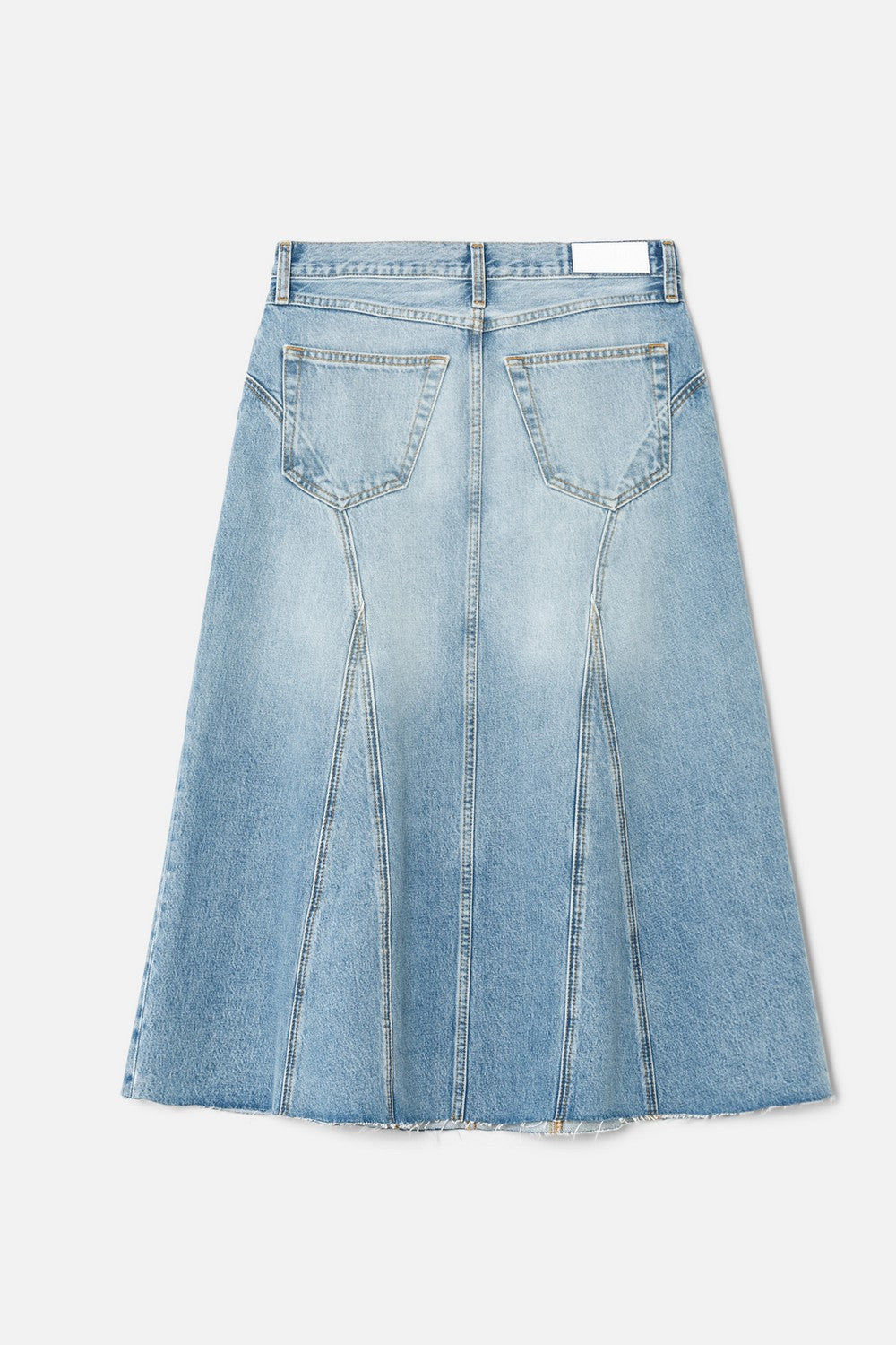 Jupe Low Slung Midi - Ojai Indigo
