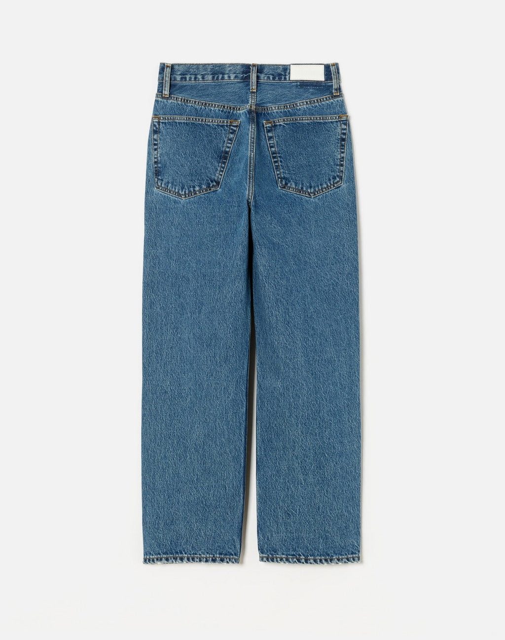 Jean 90S Crop Low Slung - Bleu Mere