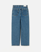 Jean 90S Crop Low Slung - Bleu Mere