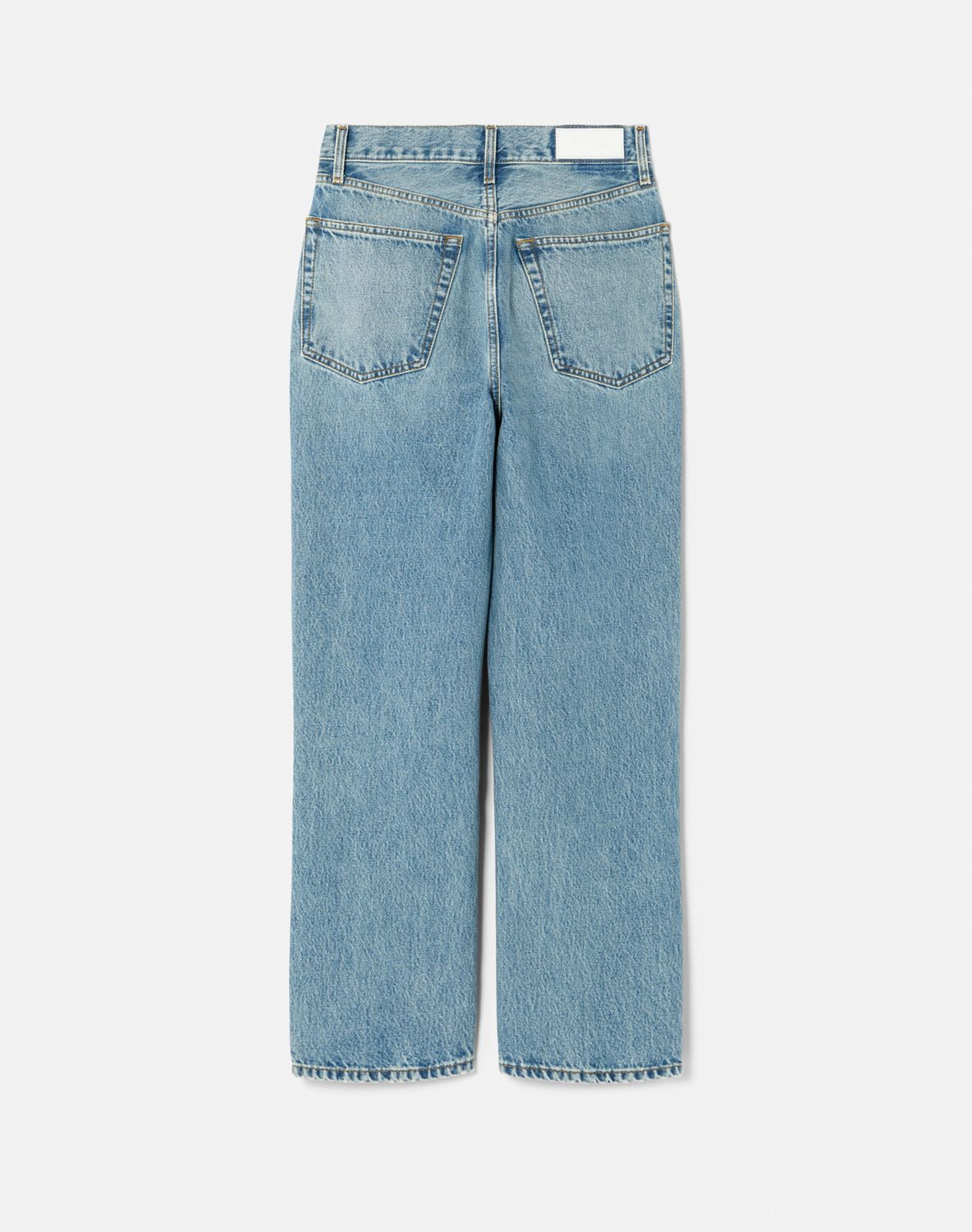 Jean 90S Crop Low Slung - Cool Medium Blue