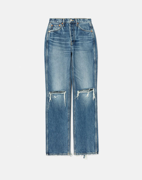 Jean 90S High Rise Loose - Destroyed Mar