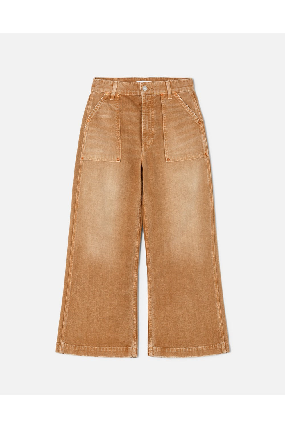 Pantalon Cropped Baker - Travertino