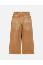 Pantalon Cropped Baker - Travertino