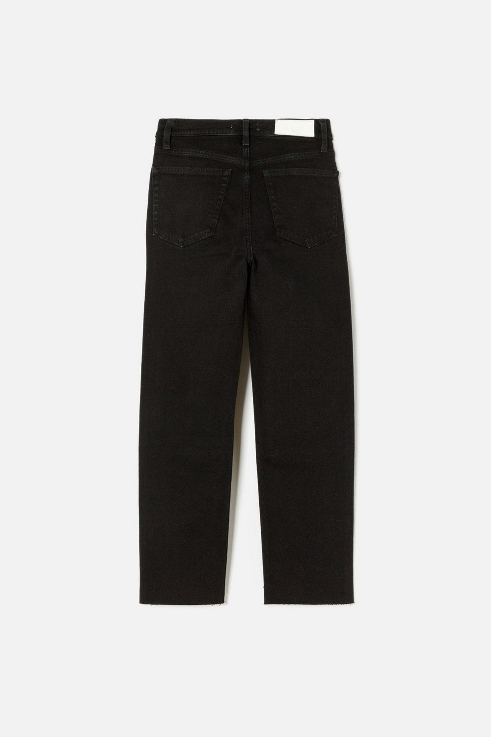 Jean 70S Stove Pipe - Noir With Rip