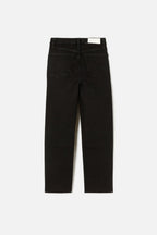 Jean 70S Stove Pipe - Noir With Rip