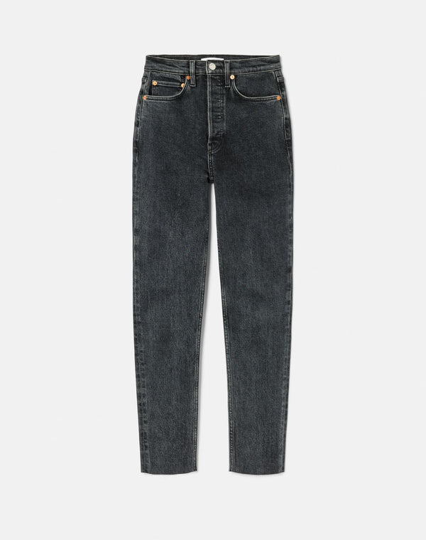Jean 90S Ultra High Rise Skinny - Stoned Noir