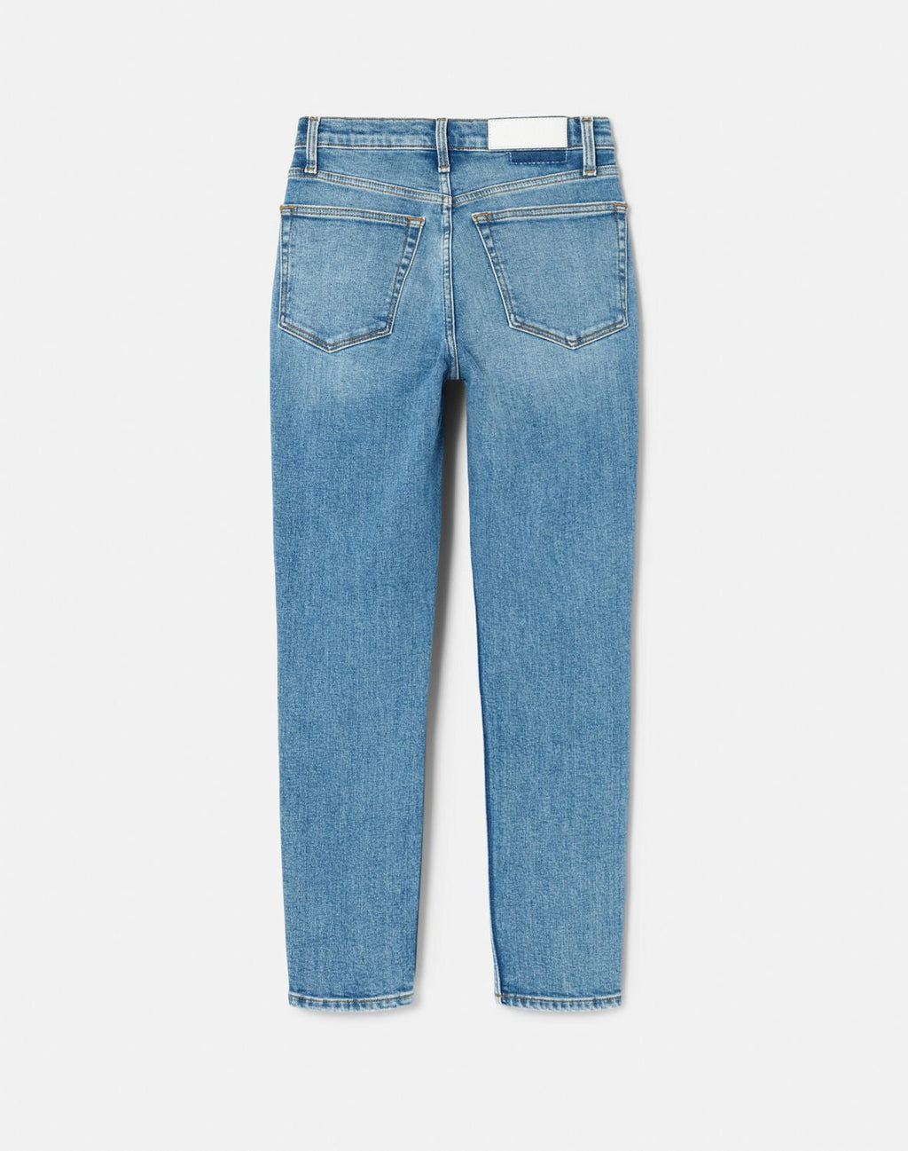 Jean 90S High Rise Ankle Crop - Classic Faded Blue
