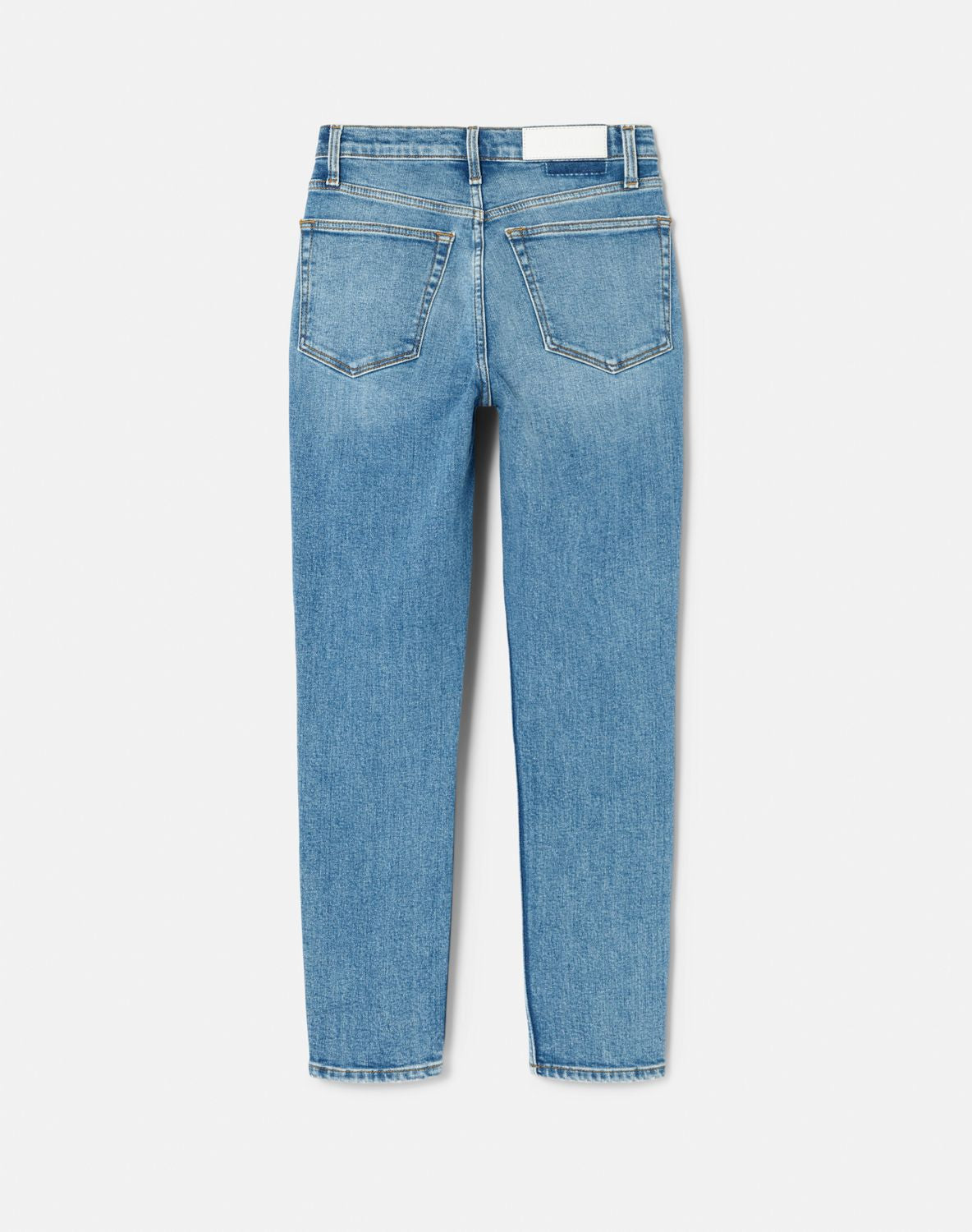 Jean 90S High Rise Ankle Crop - Classic Faded Blue