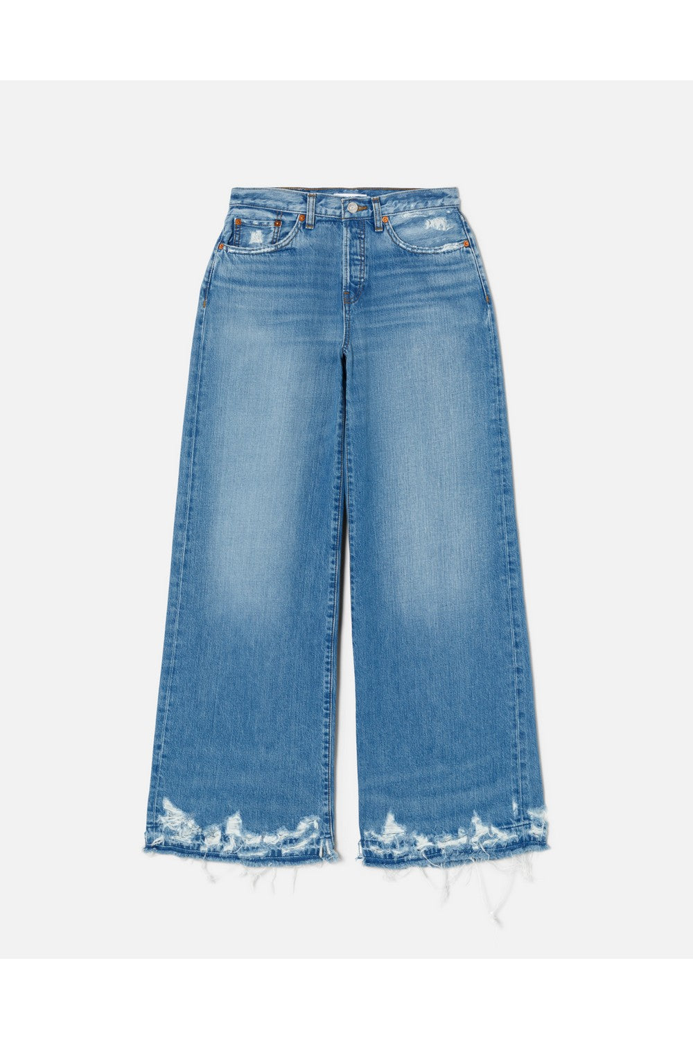 Jean Mid Rise Palazzo - Minerva Destroy