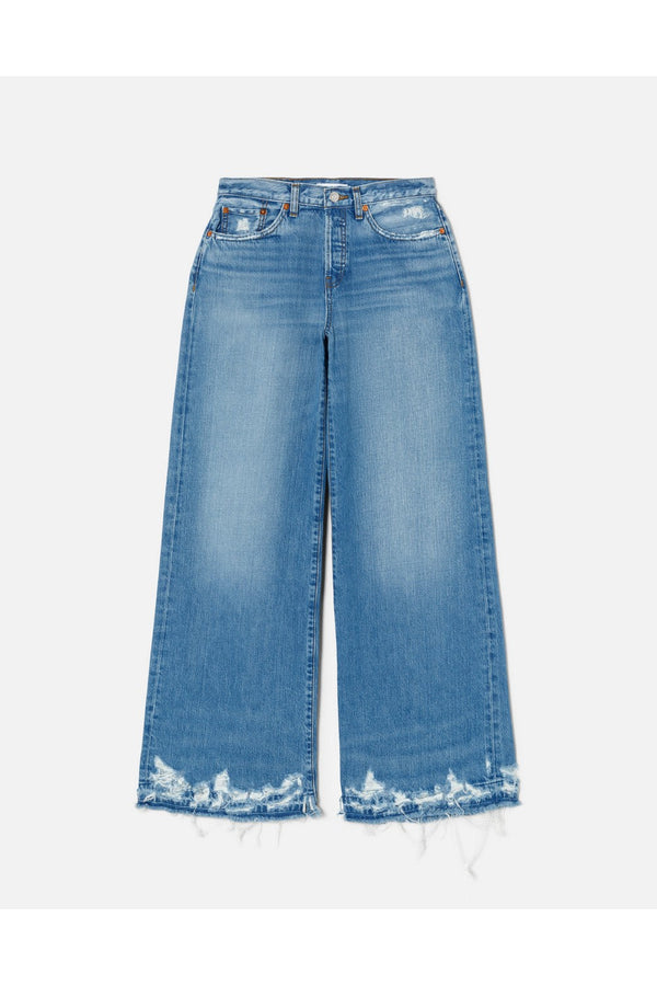 Jean Mid Rise Palazzo - Minerva Destroy