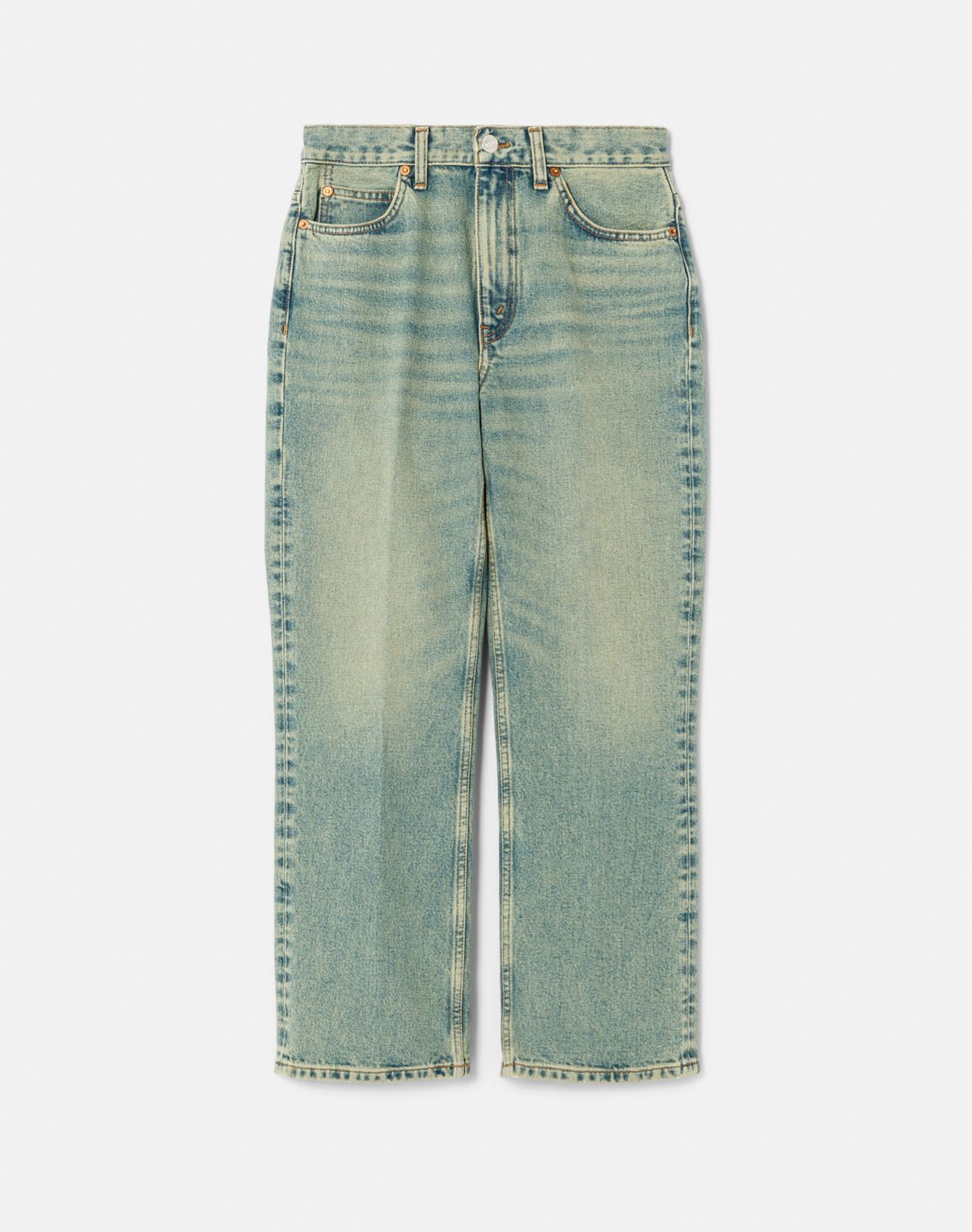 Jean 70S Loose Flare - Tinted Citrus