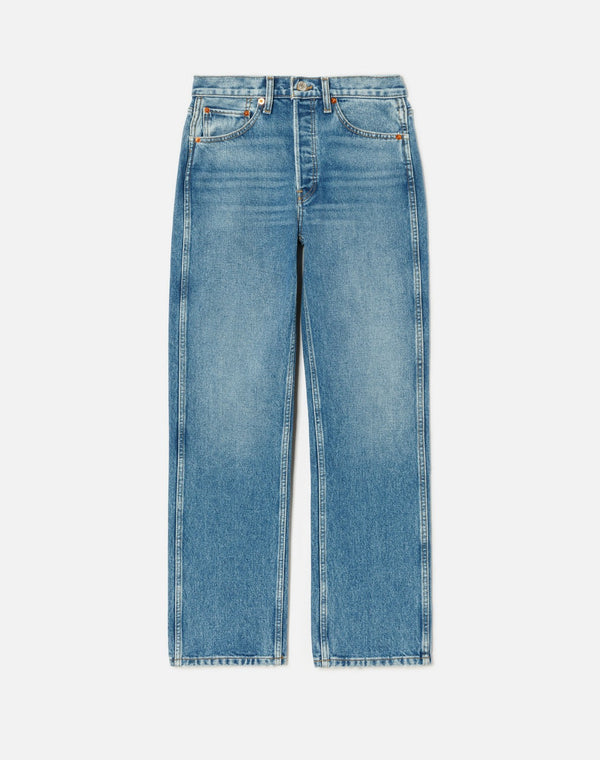 Jean 90S High Rise Loose - Stoned Azul