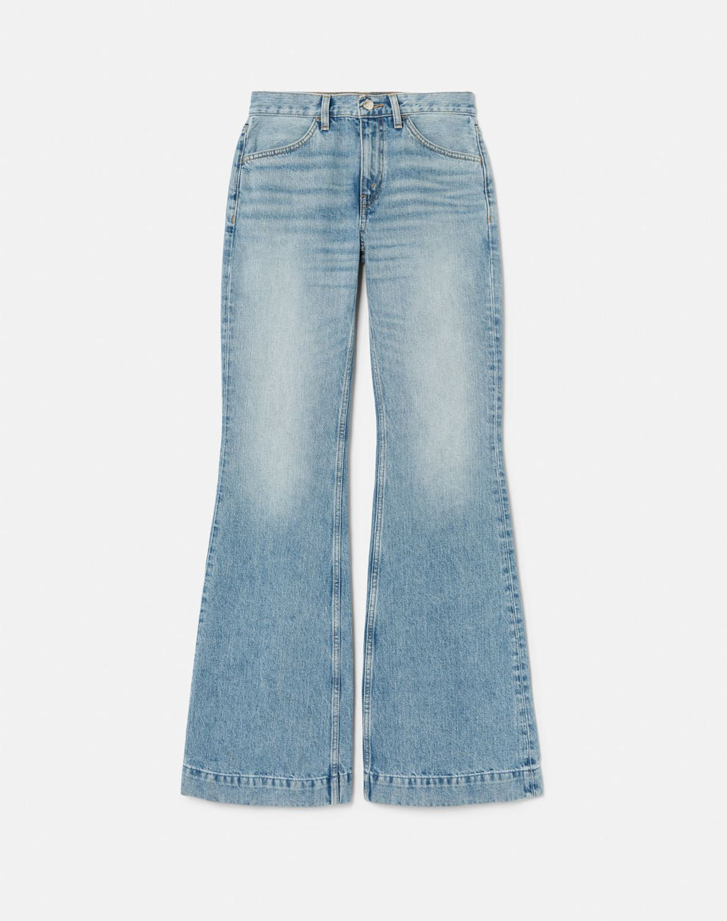 Jean 70S Low Rise Bell Bottom - Lake Blue