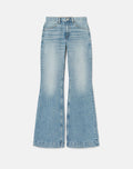 Jean 70S Low Rise Bell Bottom - Lake Blue