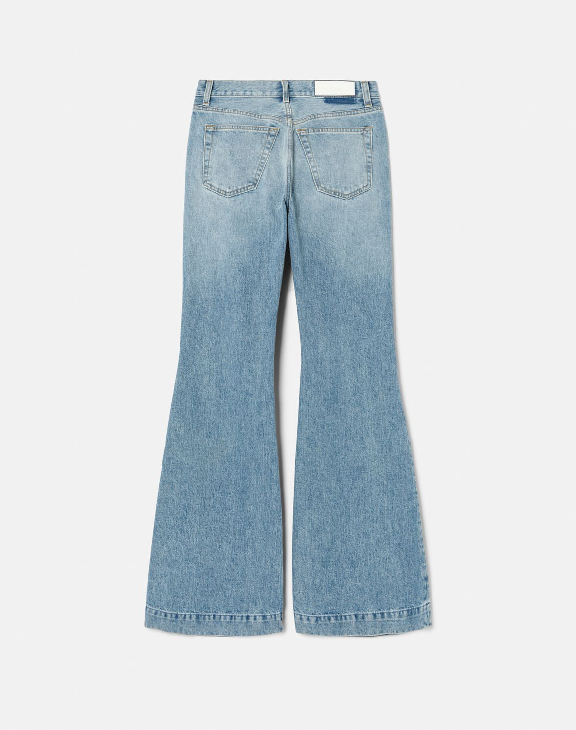 Jean 70S Low Rise Bell Bottom - Lake Blue