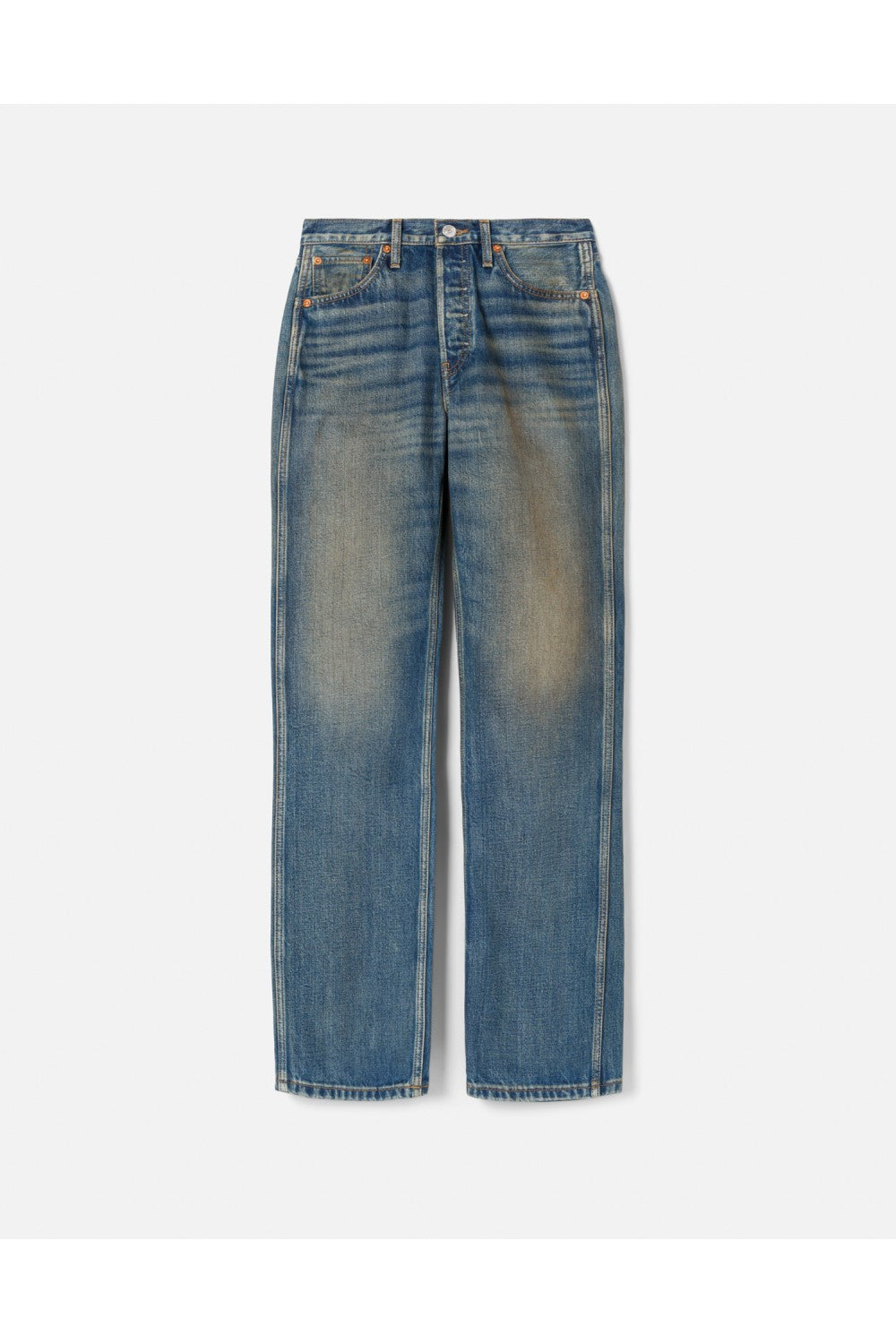 Jean 90S High Rise Loose - Active Indigo