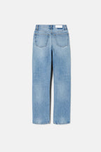 Jean 90S High Rise Loose - Mended Destroy